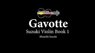 Gavotte  S Suzuki  Suzuki Book 1 [upl. by Aneet]