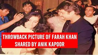 Shah Rukh Khan Salman Khan Anil Kapoor Karan Johar dance with Farah Khan [upl. by Dnomde]