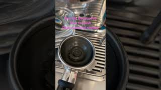 Breville Barista Pro Daily Flush Routine [upl. by Warrin]