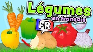 Vegetables in French Légumes en français [upl. by Ardeid]