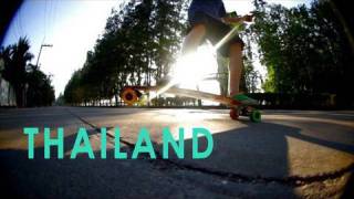 Thailand Longboarding [upl. by Aikemit]