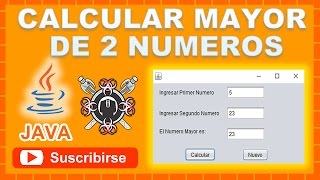 Calcular Mayor de 2 Numeros NetBeans [upl. by Onirotciv]