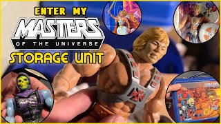 Masters of the Universe Storage Unit of HeMan Toys [upl. by Ineslta]