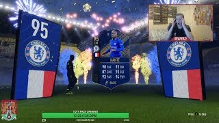 OMG TOTY KANTE IN A PACK FIFA 18 TOTY PACK OPENING [upl. by Seabury]