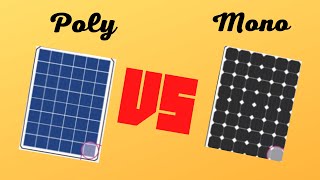 Solar Panels for Home Mono crystalline solar panel vs Poly crystalline solar panel  The Comparison [upl. by Wahlstrom]