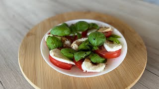 Tomaten mit Mozzarella  Rezepte  Schnell kochen [upl. by Ehtylb]