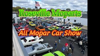 ALL MOPAR CAR SHOW at Roseville Moparts Sponsored by Golling Chrysler [upl. by Aihseuqram127]