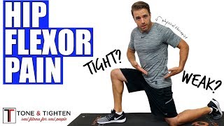 Best Exercises For Hip Flexor Pain  From a Physical Therapist [upl. by Egni]