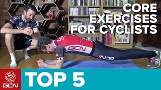 5 Core Exercises For Cyclists – Improve Your Strength On The Bike [upl. by Ecadnak]