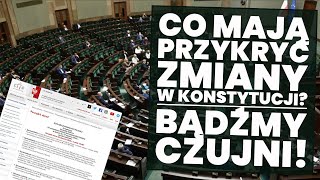 Co mają przykryć zmiany w konstytucji Zbliża się głosowanie nad ustawą Czesława Hoca [upl. by Gunter]