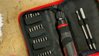 Getting the Craftsman ratcheting screwdriver to fit in its case [upl. by Annad674]