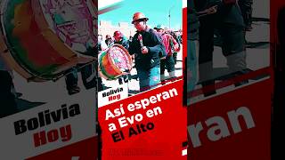 Así esperan a Evo para AUTOPROCLAMACIÓN politics bolivia cabildeodigital [upl. by Nedrob]