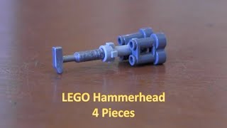 How To Build A LEGO Star Wars Mini Hammerhead 4 Pieces [upl. by Tarrance615]