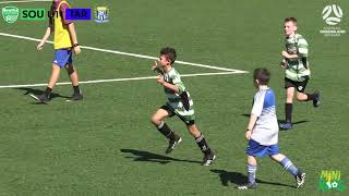 U11 MIniRoos Goanna South Yellow Souths United v Taringa Rovers [upl. by Kcub]