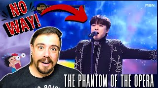 Forestella KANG HYUNG HO  The Phantom Of The Opera  REACTION [upl. by Ainnat]