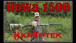 Howa 1500 Hogue Kryptek 22250 Firearm Review  Best Coyote Rifle  Scored a Great Deal [upl. by Galven]