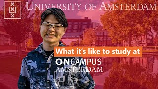 Meet Ryota from ONCAMPUS Amsterdam [upl. by Leahcir]