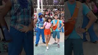 lip pointing 🇳🇬🤝🏽🇩🇴 dominicandora doradominicana dora animeexpo cosplay dominican [upl. by Gotthelf]