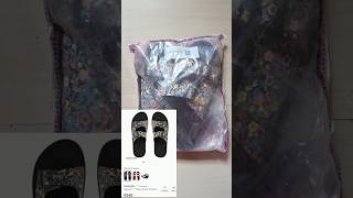 meesho slippers unboxing and review in தமிழ் tamil slippers sandals meesho [upl. by Eltsryk951]