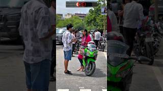 mujhe 100 rupya de do na please 🙏yamaha ktm motovlog omg viral balloon r15 shorts video [upl. by Namqul725]