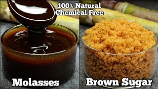 Homemade Molasses A StepbyStep Guide from Sugarcane Juice  Homemade Brown Sugar Recipe [upl. by Ilrahs366]