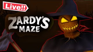 🔴 the corn maze  zardys maze LIVE🔴 [upl. by Rafaello]