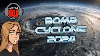 Retired 911 BOMB CYCLONE wiped out all the power 2024 [upl. by Chivers810]