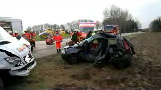 B20Unfall bei Bruckmühl 21032013 [upl. by Hsirrap]