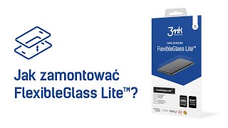 3mk FlexibleGlass Lite™ – Jak zamontować [upl. by Munroe]