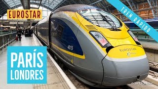 Eurostar de París a Londres  tren rápido [upl. by Auhesoj241]