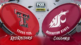 WSU Football Highlights vs Texas Tech  9724 [upl. by Nelyag]