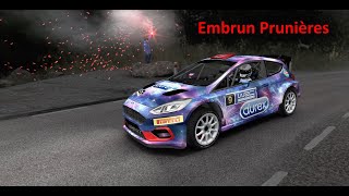 Embrun Prunières  Fiesta Rally 2 Assetto C [upl. by Mukul]