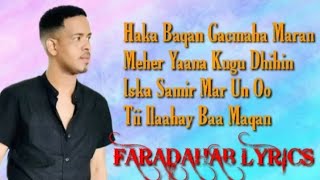 IIDLE YARE 2024  HAKA BAQAN GACMAHA MARAN  OFFICIAL LYRICS VEDIO [upl. by Adine]