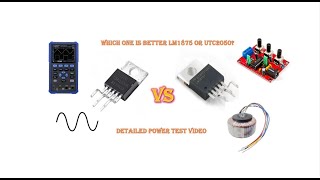 LM1875 vs UTC2050 Detailed Comparison with Power Testing  DIY Amplifier Part 3  Shocking Results 😱 [upl. by Aiekal663]