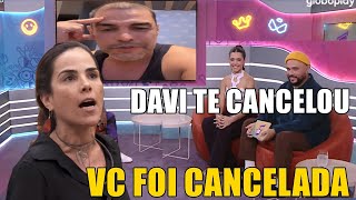 PAI DA WANESSA APARECE MANDA RECADO P ELA VC FOI CANCELADA PELO DAVI [upl. by Irolav647]