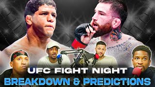 Gilbert Burns vs Sean Brady Breakdown  UFC Fight Night Predictions [upl. by Phaedra]