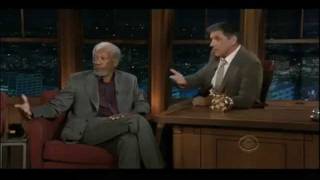 Morgan Freeman reacts to my Morgan Freeman impression [upl. by Eri]