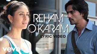 Reham O Karam Lyric Video  We Are FamilyKareenaKajolArjun RampalVishal Dadlani [upl. by Noreen]