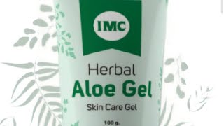 IMCS HERBAL ALOE GEL Benefits explained in telugu17 [upl. by Nedloh]