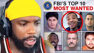 CashNasty Reacts To The FBI’s 10 Most Wanted Explained [upl. by Stuart]