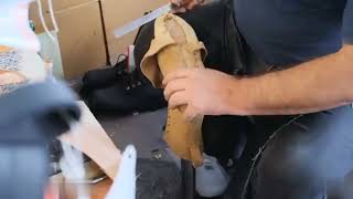 making Chelsea boot Chelsea high boot original leather premium leather quality [upl. by Cartan]