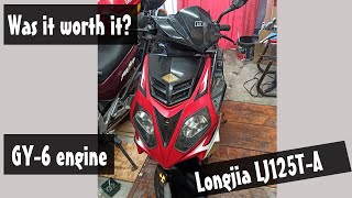 GY6 scooter Longjia LJ125TA  was it worth buying it [upl. by Anairo938]