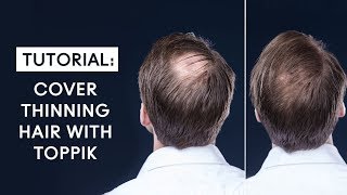 Cover Thinning Hair with Toppik [upl. by Krissy]