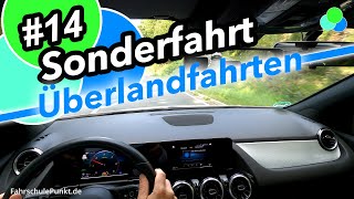 14 Überlandfahrt  Sonderfahrt  Fahrschule Punkt [upl. by Imiaj]