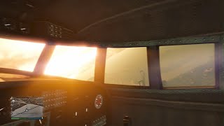 Grand Theft Auto V  First Time Flying the Volatol [upl. by Aihsemak]