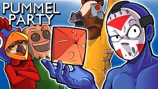 Pummel Party  SHOWING THEM DELIRIOUS STRATS Fun Mini Games [upl. by Mroz]