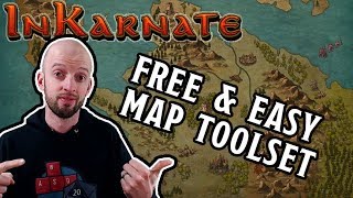 Inkarnate  Lets Make a Fantasy Map free version [upl. by Harac]