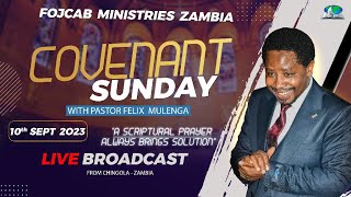 FOJCAB  COVENANT SUNDAY SERVICE BROADCAST 10092023 [upl. by Sileray]