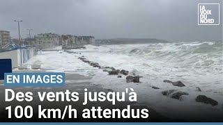 Tempête Patricia  à Wimereux la mer envahit la digue [upl. by Genet]