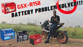 Suzuki GSX R150 Battery problem solved  GSX R150 ব্যাটারির সমস্যা সমাধান [upl. by Amabel731]